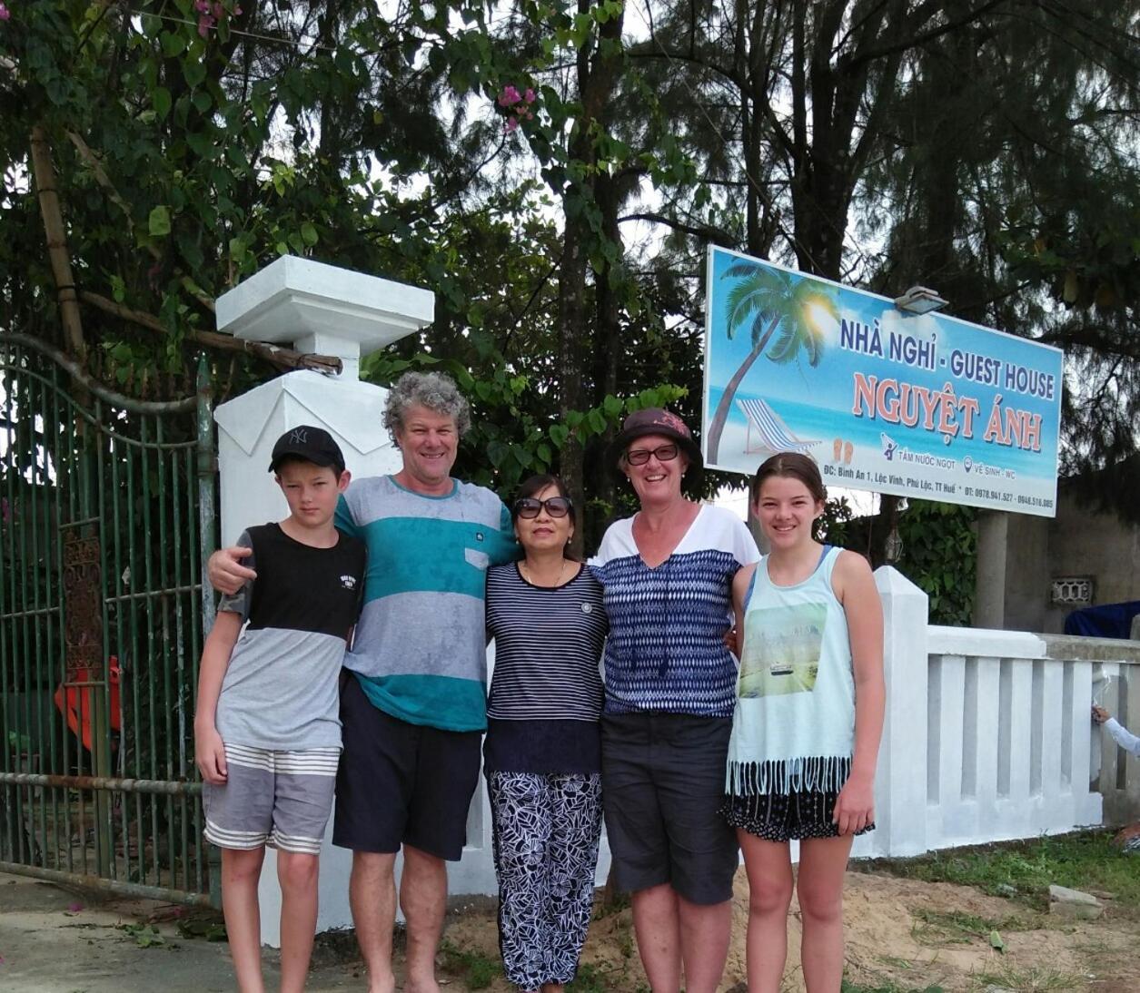 Nguyet Anh Guesthouse ランコー エクステリア 写真